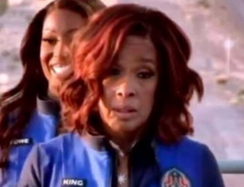 Gayle King Reacts To Memes After Her Scared Face Reaction While Boarding Blue Origin