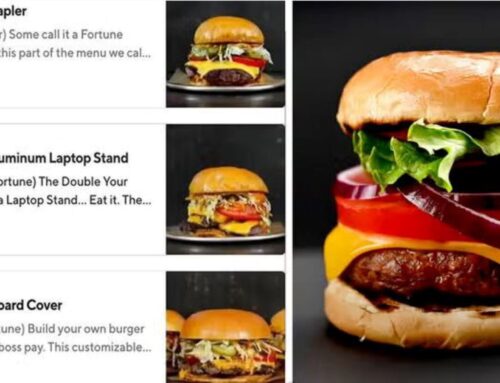 A Toronto burger shop Renamed Its Menu Items To Sound Like Office Supplies