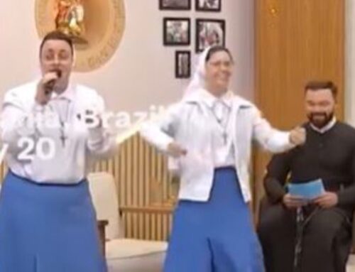 Brazilian Nun Starts Beatboxing During A Catholic TV Show In Goiania, Brazil