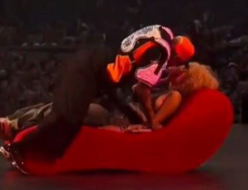 Chris Brown Gives Fan Onstage Lap Dance and Kiss During “Take You Down” Performance in Germany