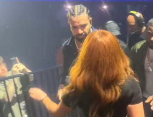 Drake Had Himself A Bit Of A Jump Scare At A Recent Show In Manchester