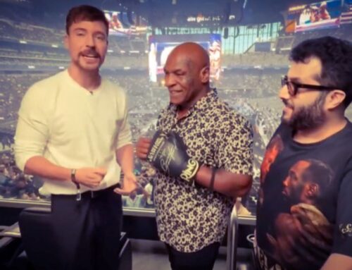 Mr. Beast Takes Punch From Mike Tyson