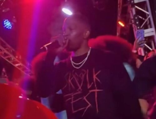 Jamie Foxx Lashes Out After Someone Throws Bottle at GloRilla