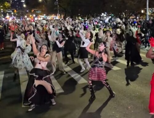Check Out Michael Jackson’s Annual Thriller Dance Mob At The NYC Village Halloween Parade
