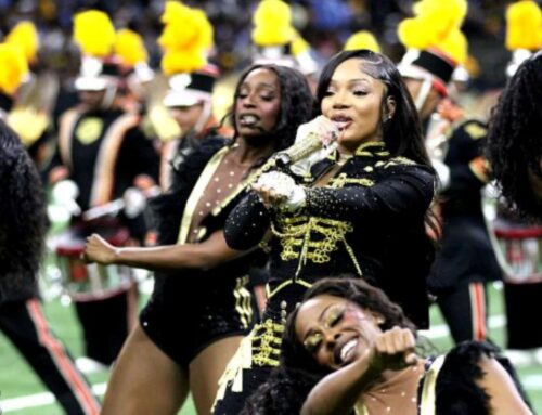 GloRilla And Juvenile Perform at the Bayou Classic Halftime Show