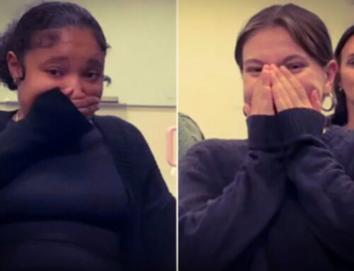 Woman Gets a Brazilian Wax in Front of Her Cosmetology Class