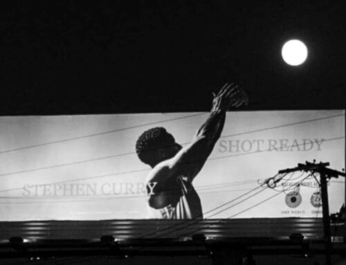 Stephen Curry’s “Shot Ready” Outdoor Billboard Is A Marketing Slam Dunk