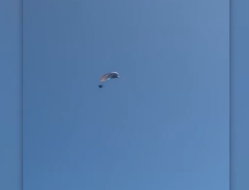 Paraglider Survives After Falling 500 Feet
