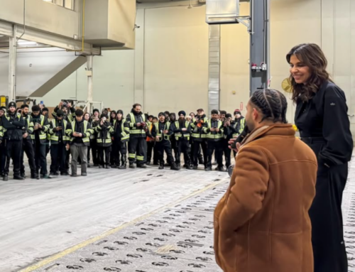 Drake Shows Love To His “Air Drake” Cargojet Partners And Their Team