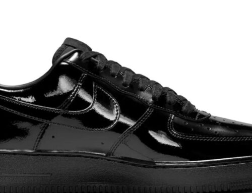 Nike Air Force 1 Low’s Go Full Black-Tie In Patent Leather for the Summer