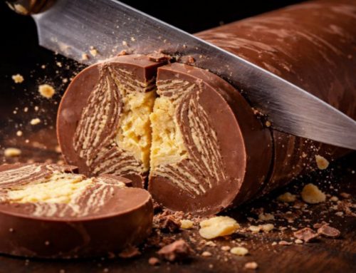 New Food Trend – Chocolate Pringles Block!!