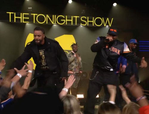 Wu-Tang Clan performs a medley of “Bring Da Ruckus” and “C.R.E.A.M.” for The Tonight Show.