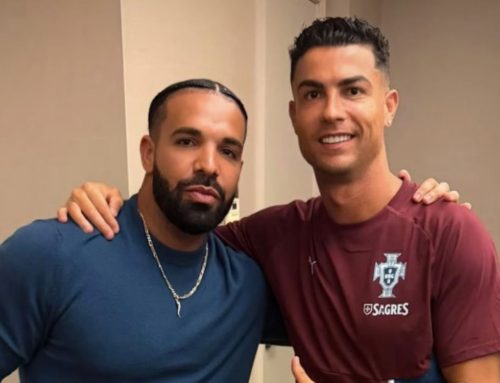 Drake Meets Ronaldo at World Cup