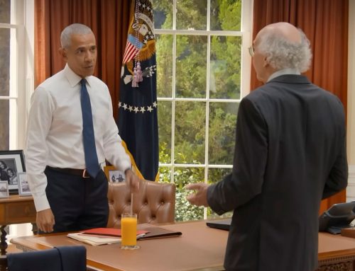 Barack Obama and Larry David Make Fun Of the Infamous Tan Suit