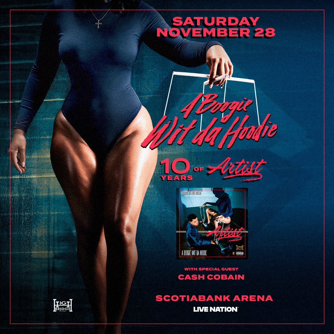 a-boogie-10-years-of-artist A Boogie wit da Hoodie - 10 Years of Artist Tour (with Cash Cobain) - Toronto